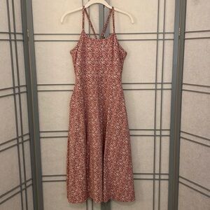 Pact Fit and Flare Midi Dress